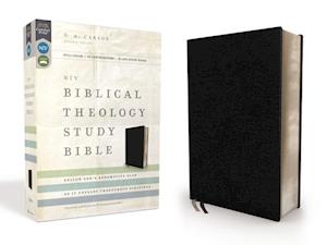 NIV, Biblical Theology Study Bible, Bonded Leather, Black, Comfort Print