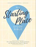 Niv, Starting Place Study Bible, Hardcover, Comfort Print