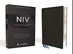 Niv, Thinline Bible, Large Print, Premium Leather, Goatskin, Black, Premier Collection, Comfort Print