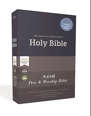 Nasb, Pew and Worship Bible, Hardcover, Blue, 1995 Text, Comfort Print