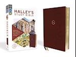 Niv, Halley's Study Bible, Leathersoft, Burgundy, Red Letter Edition, Comfort Print