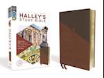 Niv, Halley's Study Bible, Leathersoft, Brown, Red Letter Edition, Comfort Print