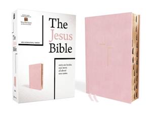 The Jesus Bible, NIV Edition, Leathersoft Over Board, Pink, Indexed, Comfort Print