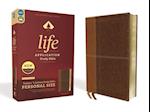 Niv, Life Application Study Bible, Third Edition, Personal Size, Leathersoft, Brown, Red Letter Edition