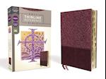 NRSV, Thinline Reference Bible, Leathersoft, Burgundy, Thumb Indexed, Comfort Print