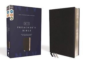 Niv, Preacher's Bible, Verse-By-Verse Format, Leathersoft, Black, Comfort Print