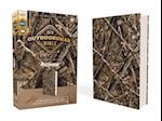 Niv, Outdoorsman Bible, Lost Camo Edition, Leathersoft, Red Letter Edition, Comfort Print