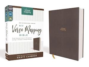 Niv, Verse Mapping Bible, Cloth Over Board, Gray, Comfort Print