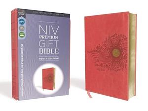 Niv, Premium Gift Bible, Youth Edition, Leathersoft, Coral, Red Letter Edition, Comfort Print