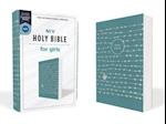 Niv, Holy Bible for Girls, Soft Touch Edition, Leathersoft, Teal, Comfort Print