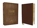 Nasb, Thinline Bible, Genuine Leather, Buffalo, Brown, Red Letter Edition, 1995 Text, Comfort Print