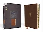 Nasb, Thinline Bible, Leathersoft, Brown, Red Letter Edition, 1995 Text, Thumb Indexed, Comfort Print