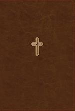 NASB, Thinline Bible, Giant Print, Leathersoft, Brown, Red Letter, 1995 Text, Thumb Indexed, Comfort Print