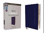 Niv, Reference Bible, Compact, Leathersoft, Blue, Red Letter, Comfort Print