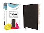 Niv, the Telos Bible, Leathersoft, Charcoal, Comfort Print