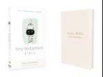 Niv, Tiny Testament Bible, New Testament, Leathersoft, White, Comfort Print