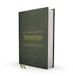 Esv, Thompson Chain-Reference Bible, Hardcover, Green, Red Letter