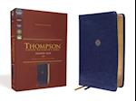NKJV, Thompson Chain-Reference Bible, Handy Size, Leathersoft, Navy, Red Letter, Comfort Print