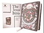 The Jesus Bible Artist Edition, Niv, Leathersoft, Gray Floral, Comfort Print