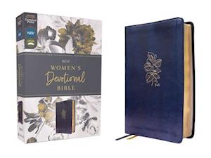 Niv, Women's Devotional Bible, Leathersoft, Navy, Comfort Print