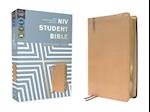 Niv, Student Bible, Personal Size, Leathersoft, Tan, Comfort Print