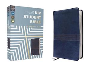 Niv, Student Bible, Personal Size, Leathersoft, Navy, Comfort Print