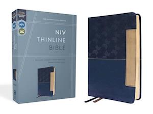 Niv, Thinline Bible, Leathersoft, Blue, Red Letter, Comfort Print