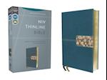 Niv, Thinline Bible, Leathersoft, Teal, Red Letter, Comfort Print