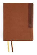 Niv, Journal the Word Bible, Large Print, Leathersoft, Brown, Red Letter, Comfort Print