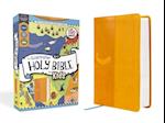 NIrV, The Illustrated Holy Bible for Kids, Leathersoft, Yellow, Full Color, Comfort Print