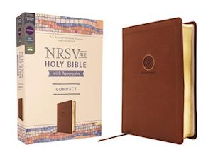 Nrsvue, Holy Bible with Apocrypha, Compact, Leathersoft, Brown, Comfort Print