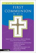 GNT, First Communion Bible: New Testament, Leathersoft, White