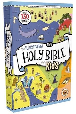 NIrV, The Illustrated Holy Bible for Kids, Hardcover, Full Color, Comfort Print