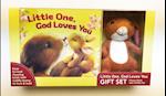 Little One, God Loves You Gift Set [With Plush]