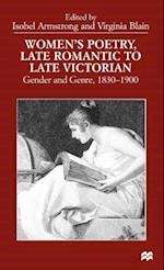 Women’s Poetry, Late Romantic to Late Victorian