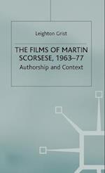 The Films of Martin Scorsese, 1963-77