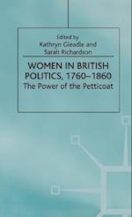 Women in British Politics, 1780-1860