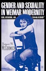 Gender and Sexuality in Weimar Modernity