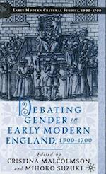 Debating Gender in Early Modern England, 1500–1700