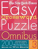 The New York Times Easy Crossword Puzzle Omnibus Volume 3