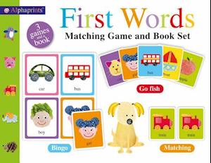 Alphaprints First Words Matching Set [With Picture Cards]