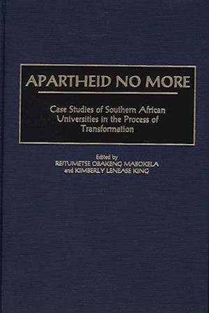 Apartheid No More