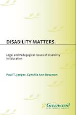 Disability Matters
