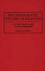 Psychoanalytic Studies of Religion