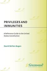 Privileges and Immunities