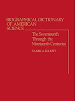 Biographical Dictionary of American Science
