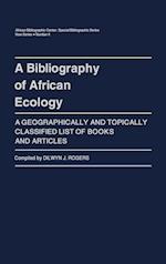 A Bibliography of African Ecology