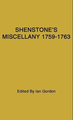 Miscellany 1759-1763