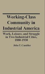 Working-Class Community in Industrial America