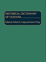 Historical Dictionary of Oceania